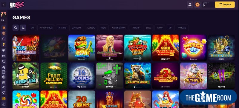 Online spellen in AmEx casino