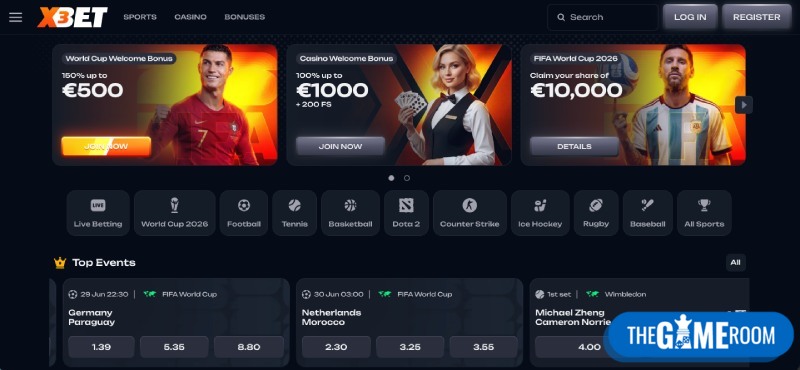 X3bet Screenshot